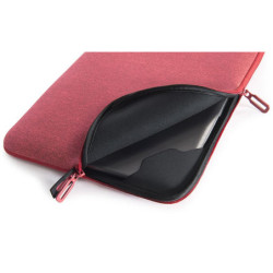 Tucano Melange Second Skin - Pokrowiec MacBook Pro 15" / Ultrabook 13" / Notebook 14" (czerwony)
