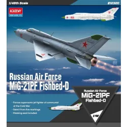 ACADEMY 12320 MIG-21PF (Polskie Malowanie) - 1:48