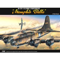ACADEMY 12495 Boeing B-17F Memphis Belle 1:72