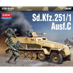 ACADEMY 13540 German Sd.kfz.251 Ausf.C - 1:35