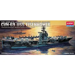 ACADEMY 14212 CVN-69 USS Eisenhower 1:800