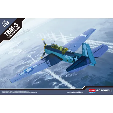 ACADEMY 12285 TBM-3 USS Bunker Hill 1:48
