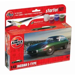 AIRFIX A55009 Starter Set - Jaguar E-Type - 1:43