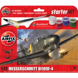 AIRFIX A55014 Starter Set - Messerschmitt Bf109F-4  - 1:72