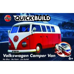AIRFIX J6017 Quickbuild - VW Camper Van - Red