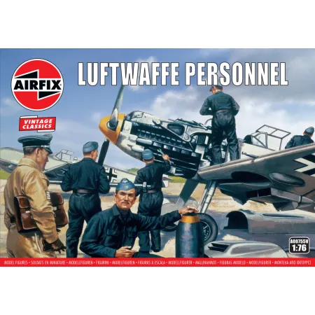 AIRFIX A00755V Figurki - Luftwaffe Personnel - 1:76