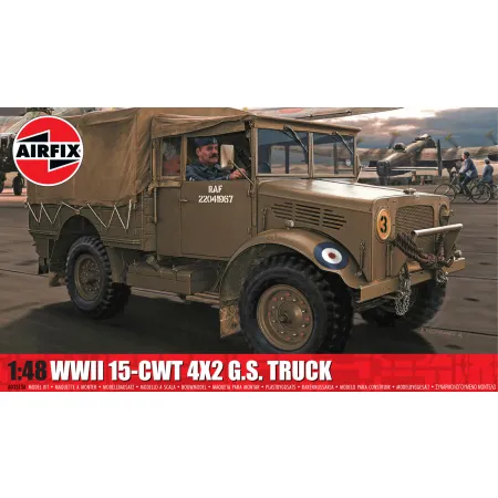 AIRFIX A03313A WWII RAF 15-cwt 4 x 2 G.S. Truck - 1:48 (Nowość 2025)