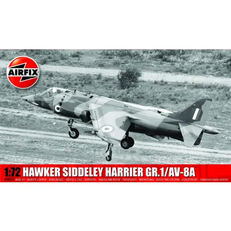 AIRFIX A04057A Hawker Siddeley Harrier GR.1/AV-8A - 1:72