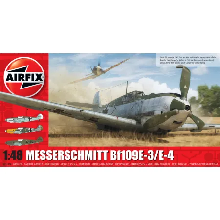 AIRFIX A05120B Messerschmitt Me109 E-3/E-4 - 1:48