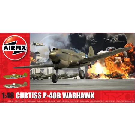 AIRFIX A05130A Curtiss P-40B Warhawk - 1:48