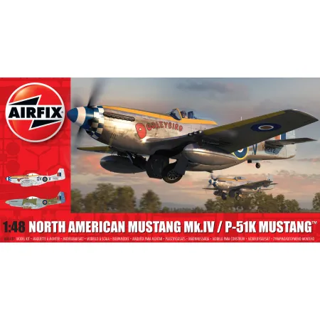 AIRFIX A05137 North American P-51K Mustang / Mk.IV - 1:48