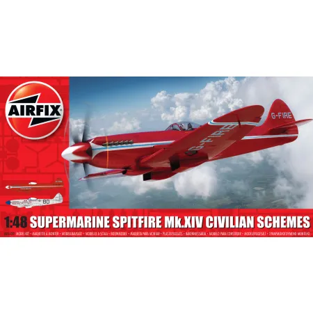 AIRFIX A05139 Supermarine Spitfire MkXIV Race Schemes - 1:48
