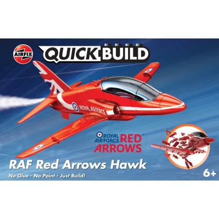 AIRFIX J6018 Quickbuild - RAF Red Arrows Hawk