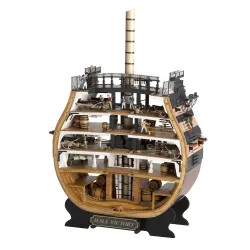 ARTESANIA LATINA 20500 Przekrój sekcji okrętu HMS Victory - 1:72