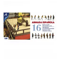 ARTESANIA LATINA 22901F Figurki Hiszpańska Armada - 16 szt.