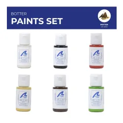 ARTESANIA LATINA 277PACK20 Zestaw farb akrylowych 6x20 ml - Botter