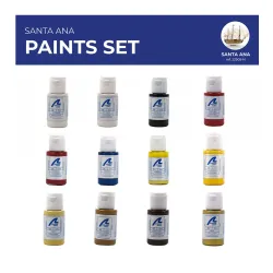 ARTESANIA LATINA 277PACK22 Zestaw farb akrylowych 12x20 ml - Santa Ana Trafalgar Edition