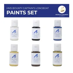 ARTESANIA LATINA 277PACK26 Zestaw farb akrylowych 6x20 ml - HMS Bounty Jolly Boat