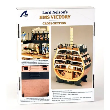 ARTESANIA LATINA 20500 Przekrój sekcji okrętu HMS Victory - 1:72