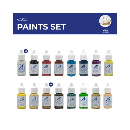 ARTESANIA LATINA 277PACK10 Zestaw farb akrylowych 18x20 ml - Vasa