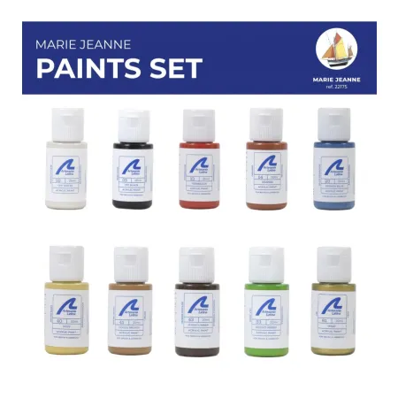 ARTESANIA LATINA 277PACK12 Zestaw farb akrylowych 10x20 ml - Marie-Jeanne