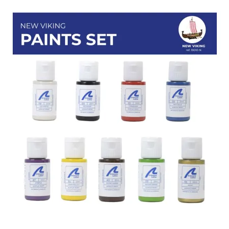 ARTESANIA LATINA 277PACK19 Zestaw farb akrylowych 9x20 ml - Viking
