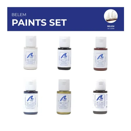 ARTESANIA LATINA 277PACK2 Zestaw farb akrylowych 6x20 ml - Belem
