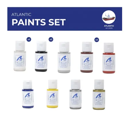 ARTESANIA LATINA 277PACK28 Zestaw farb akrylowych 12x20 ml - Atlantic tugboat