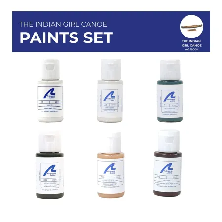 ARTESANIA LATINA 277PACK31 Zestaw farb akrylowych 6x20 ml - Indian Canoe Girl