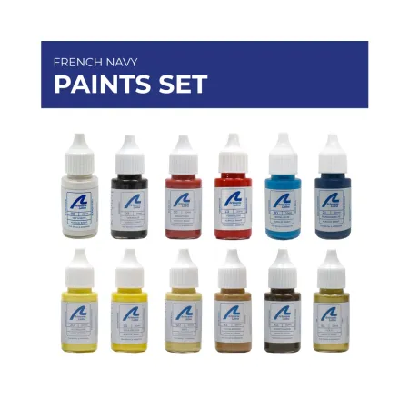 ARTESANIA LATINA 277PACK4 Zestaw farb akrylowych 12x20 ml - French Navy