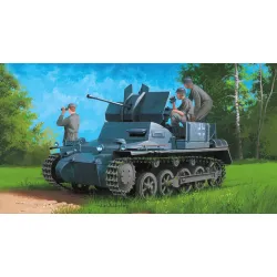HOBBY BOSS 80147 German Flakpanzer IA w/Ammo.Trailer - 1:35