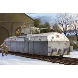 HOBBY BOSS 82912 Radziecka drezyna pancerna Krasnaja Zvezda - 1:72