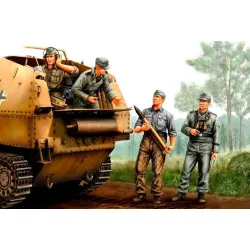 HOBBY BOSS 84402 Figurki - German SPG Crew - 1:35