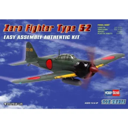 HOBBY BOSS 80241 Mitsubishi Zero-52 - 1:72