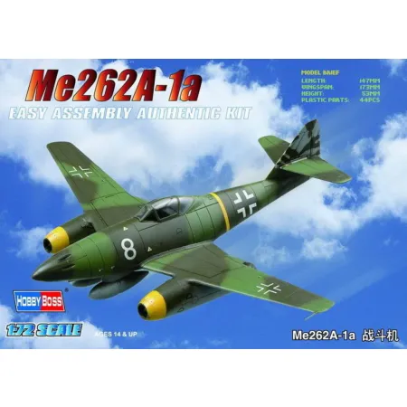 HOBBY BOSS 80249 Messerschmitt Me262A-1a Fighter - 1:72