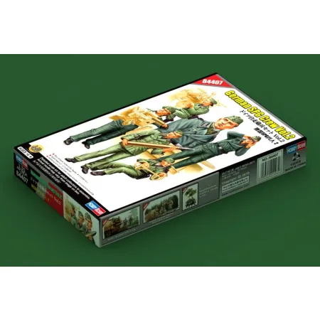 HOBBY BOSS 84407 Figurki - Załoga niemieckiego działa samobieżnego - 1:35