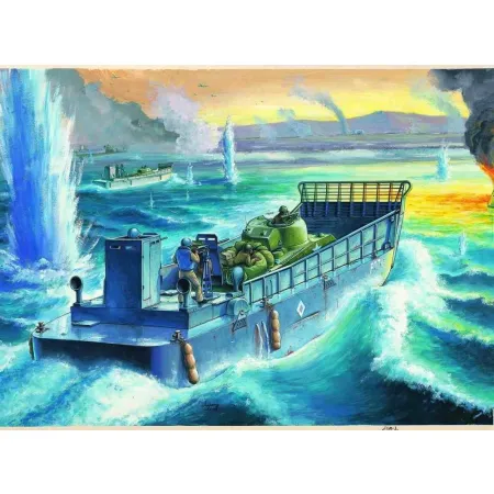 HOBBY BOSS 84817 LCM-3 USN Vehicle Landing Craft - 1:48