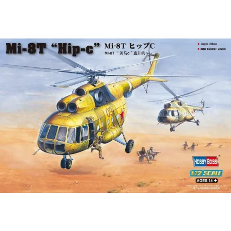 HOBBY BOSS 87221 Helikopter MI-8T Hip-C - 1:72