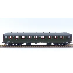 EXACT-TRAIN EX10011 Wagon pasażerski C7155 (zielony, szary dach), NS, Ep. III