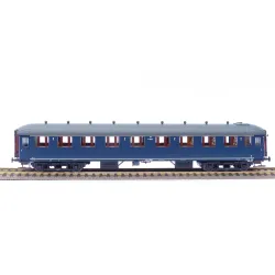 EXACT-TRAIN EX10012 Wagon pasażerski B6153 (berlinerblau, szary dach), NS, Ep. III