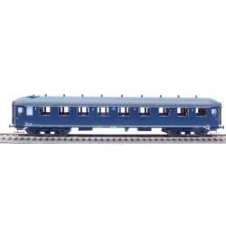 EXACT-TRAIN EX10015 Wagon pasażerski B7152 (berlinerblau, szary dach), NS, Ep. III