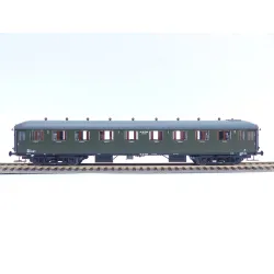 EXACT-TRAIN EX10025 Wagon pasażerski AB7554 (zielony, szary dach), NS, Ep. III