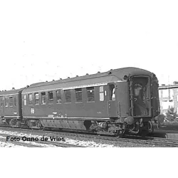 EXACT-TRAIN EX10052 Wagon pasażerski AB7379 Plan K berlin blue, NS, Ep. IIIb