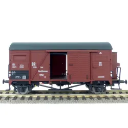 EXACT-TRAIN EX20040 Wagon towarowy G-Nordhausen USSR-Zone (Bremserhaus) nr.1, DR, Ep. IIIa