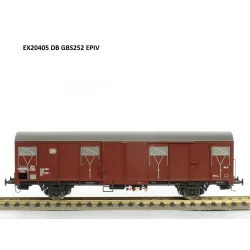 EXACT-TRAIN EX20405 Wagon towarowy kryty Gbs 252, DB, Ep. IV