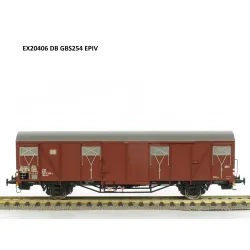 EXACT-TRAIN EX20406 Wagon towarowy kryty Gbs 254, DB, Ep. IV