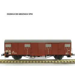 EXACT-TRAIN EX20414 Wagon towarowy kryty Glmmehs 61 uv, DB, Ep. III