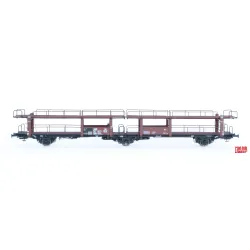 EXACT-TRAIN EX20561 Wagon do transportu samochodów Offs 55, 631 629 ABC Raster, DB, Ep. III
