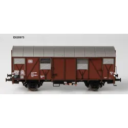 EXACT-TRAIN EX20975 Wagon towarowy .Grs 212 EUROP z klapami alu., Nr. 132 5136-0, DB, Ep. IV