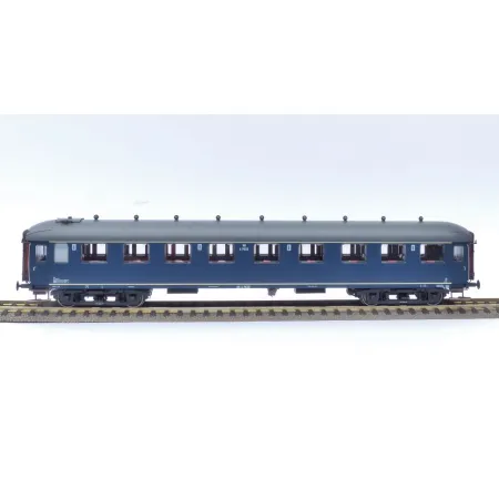EXACT-TRAIN EX10017 Wagon pasażerski A7532 (berlinerblau, szary dach), NS, Ep. III